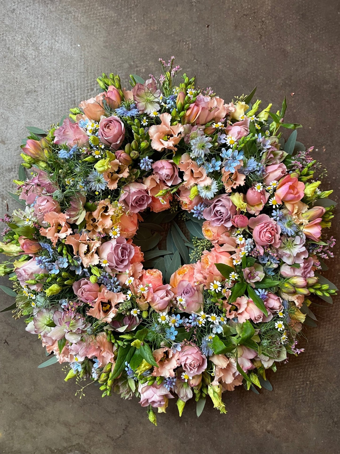 Krans - Frk. Mollies Blomsterværksted