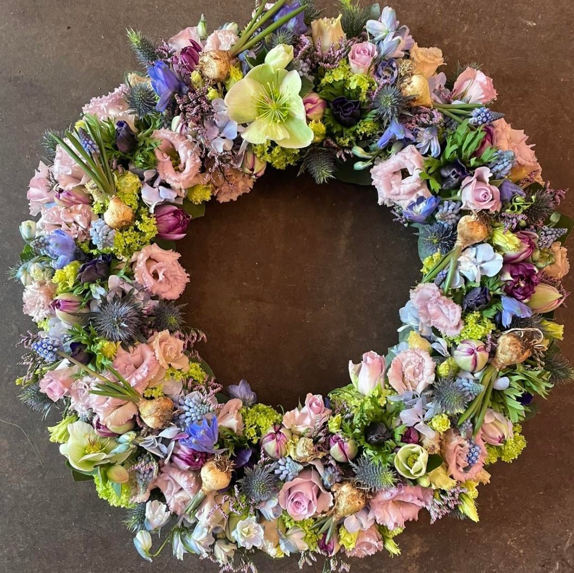 Krans - Frk. Mollies Blomsterværksted