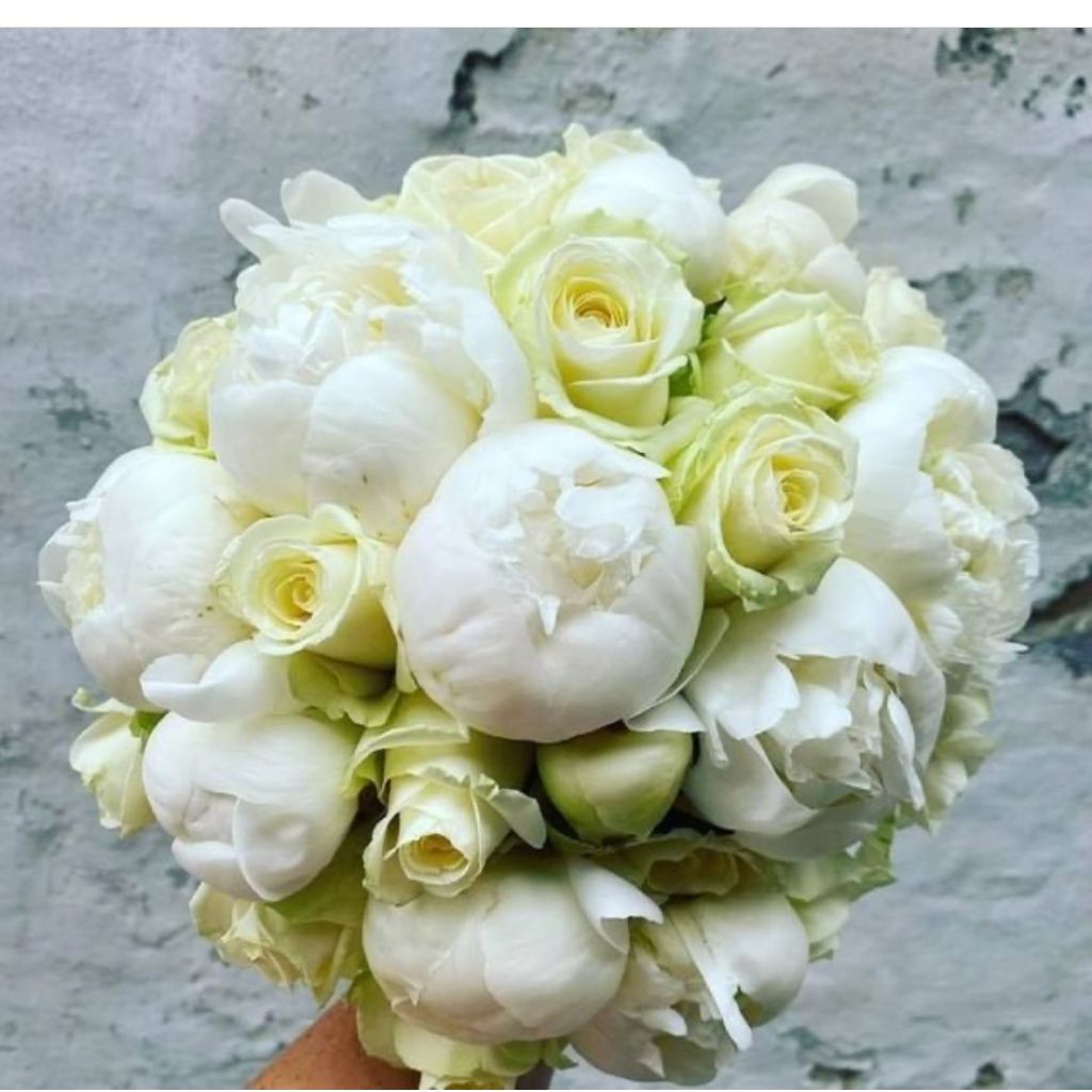 Brudebuket - Klassisk - Frk. Mollies Blomsterværksted