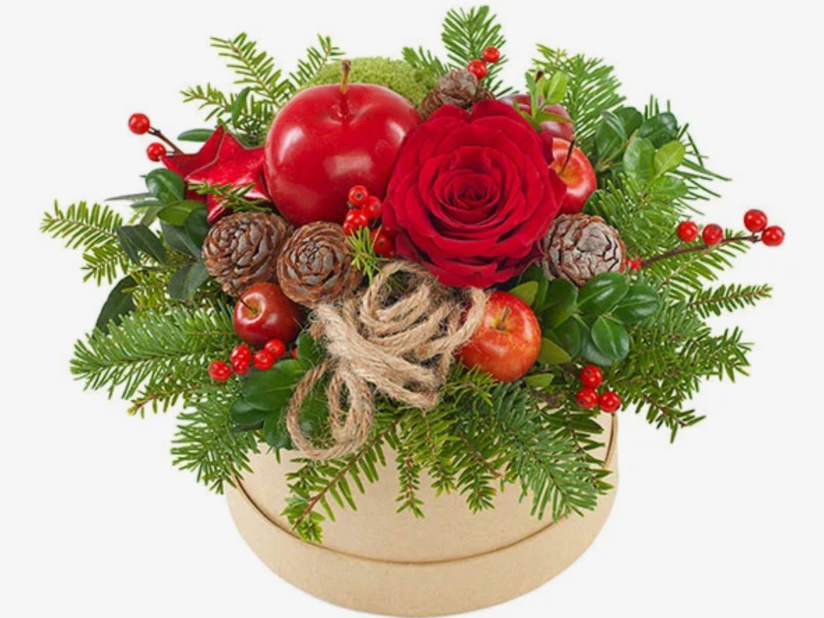 Julens Flowerbox - Frk. Mollies Blomsterværksted