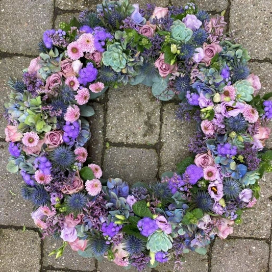 Krans - Frk. Mollies Blomsterværksted