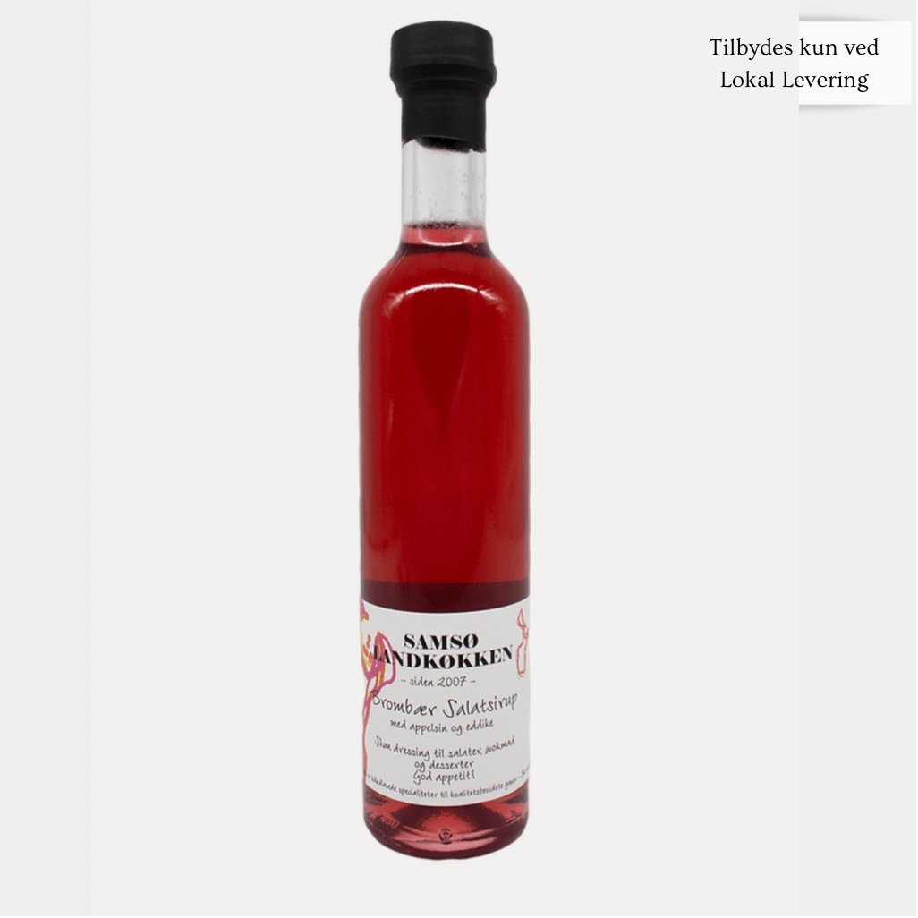 Samsø Landkøkken - Brombær Salatsirup med appelsin og eddike - Frk. Mollies Blomsterværksted