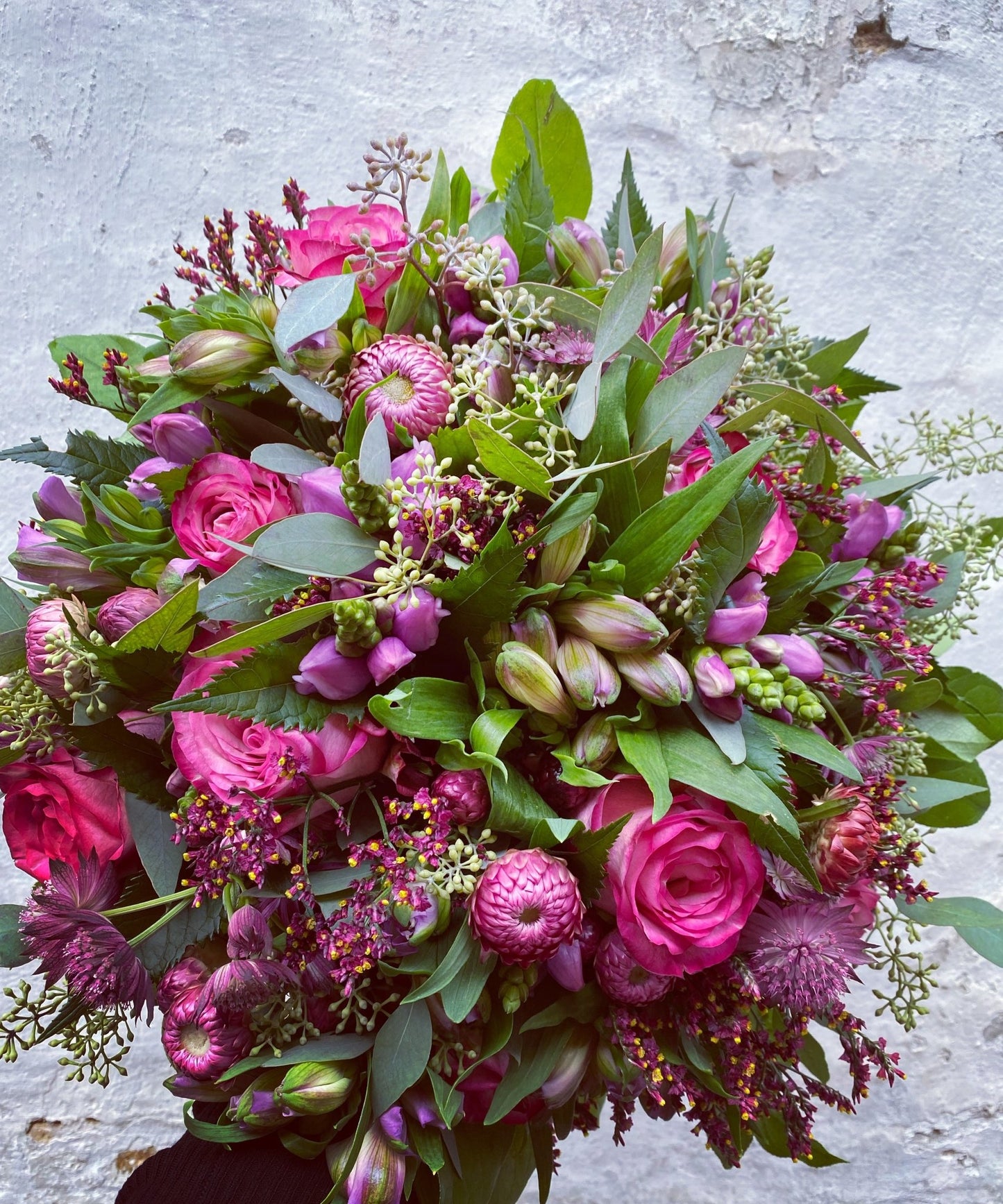 Valentins buket - Frk. Mollies Blomsterværksted