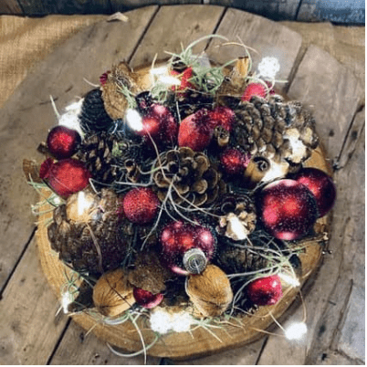 Juledekoration - Frk. Mollies Blomsterværksted