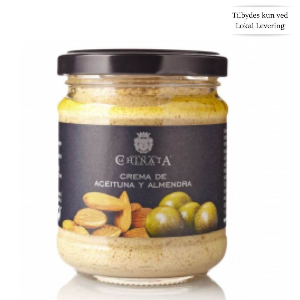La Chinata Tapanade med Grønne Oliven & Mandler - 180gr. - Frk. Mollies Blomsterværksted