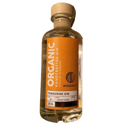 Mosgaard Organic Tangerine Gin 39,3%, 1x20 cl - Frk. Mollies Blomsterværksted