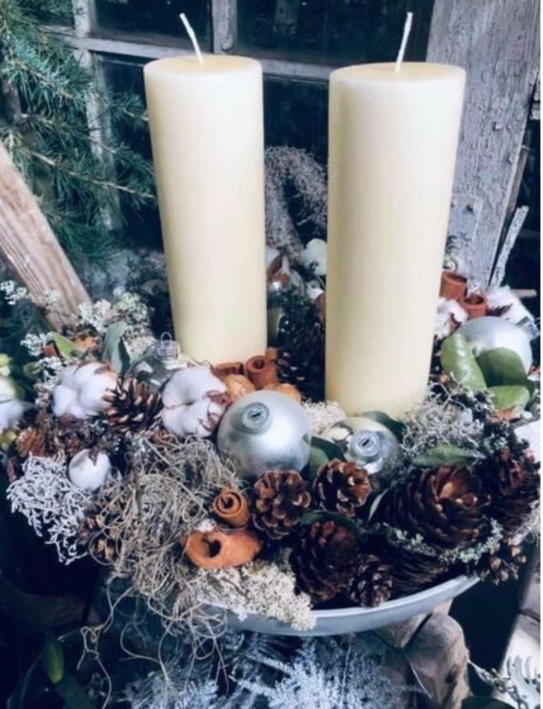 Stor Juledekoration - Frk. Mollies Blomsterværksted